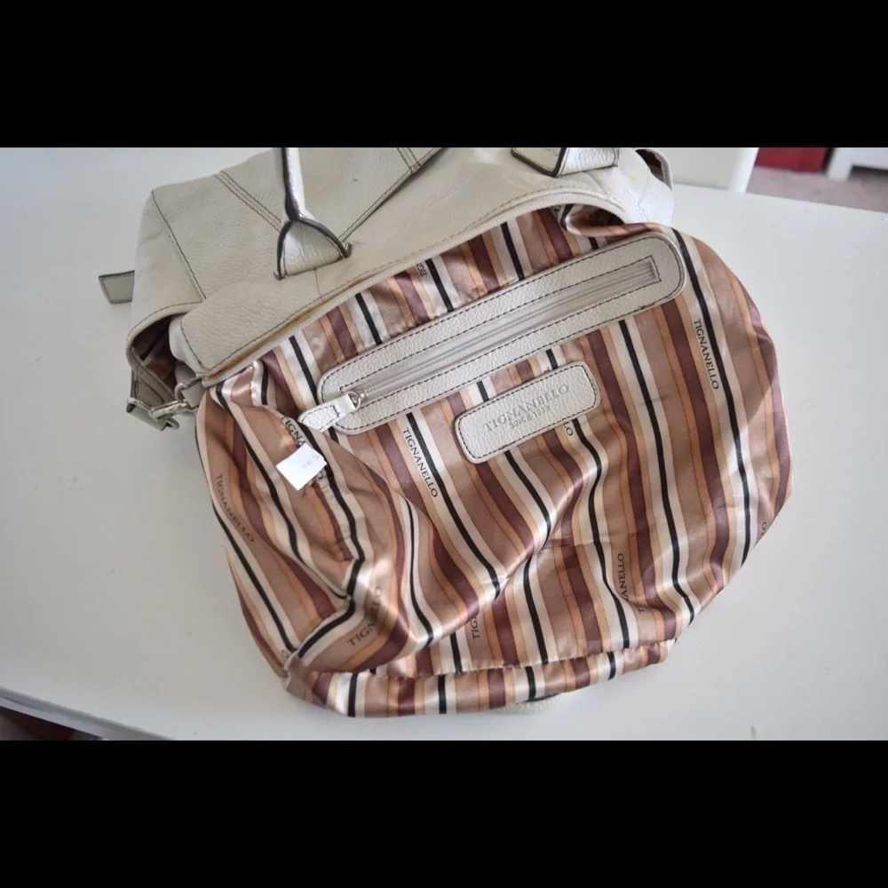 Tignanello leather satchel